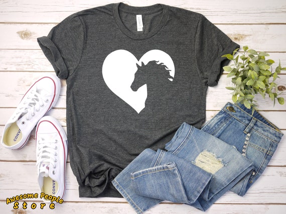 Cute Horse Shirts For Teen Girls Women Equestrian Gift Cute Horse Shirts For Teen Girls Women Equestrian Gift