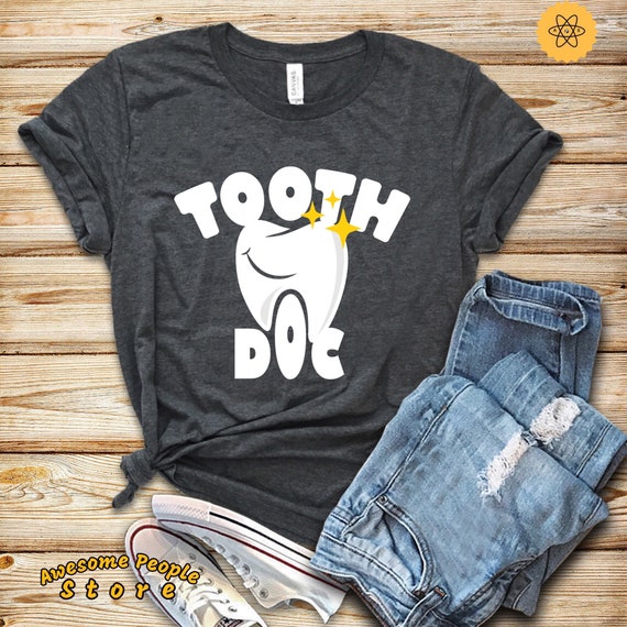 Dentist Shirt, Tooth Doc, Happy Teeth, RDH, Dental Hygienist, Hygienist Shirt, Dental Graduation, Dental Office, Dental Student, Hoodie