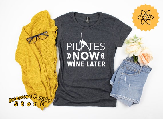 Pilates Shirt, Pilates Now Wine Later, Tank Top, Pilates Tank Top, Pilates Gift, Funny Pilates Shirt, Pilates Workout, Hoodie, Tank Top