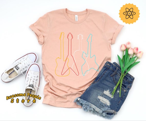 Guitar Variety Shirt, Guitarist Shirt, Tank, Long Sleeve, Guitar Player Gift, Guitar Player Shirt, Guitarist Gift, Gift For Guitar Player