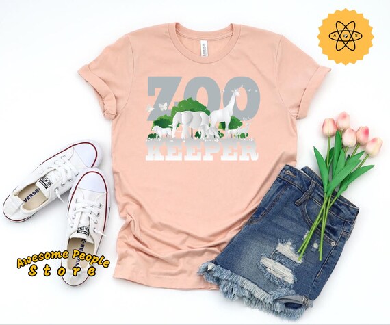Zookeeper Shirt, Zookeeper Outfit, Zookeeper T Shirt, Zookeeper Costume, Jungle Animal Shirt, Gift For Zookeepers, Animal Lover Shirt, Zoo