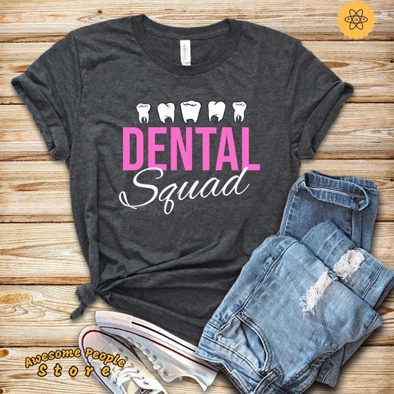 Dental Squad / RDH Registered Dental Hygienist / Dental Hygienist / Hygienist Shirt / RDH Dental Graduation / Dental Office Tee / Unisex Tee