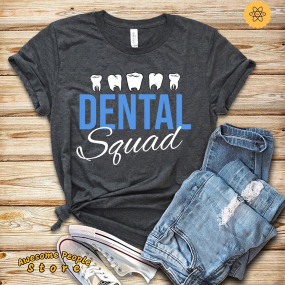 Dental Squad / RDH Registered Dental Hygienist / Dental Hygienist / Hygienist Shirt / RDH Dental Graduation / Dental Office Tee / Unisex Tee