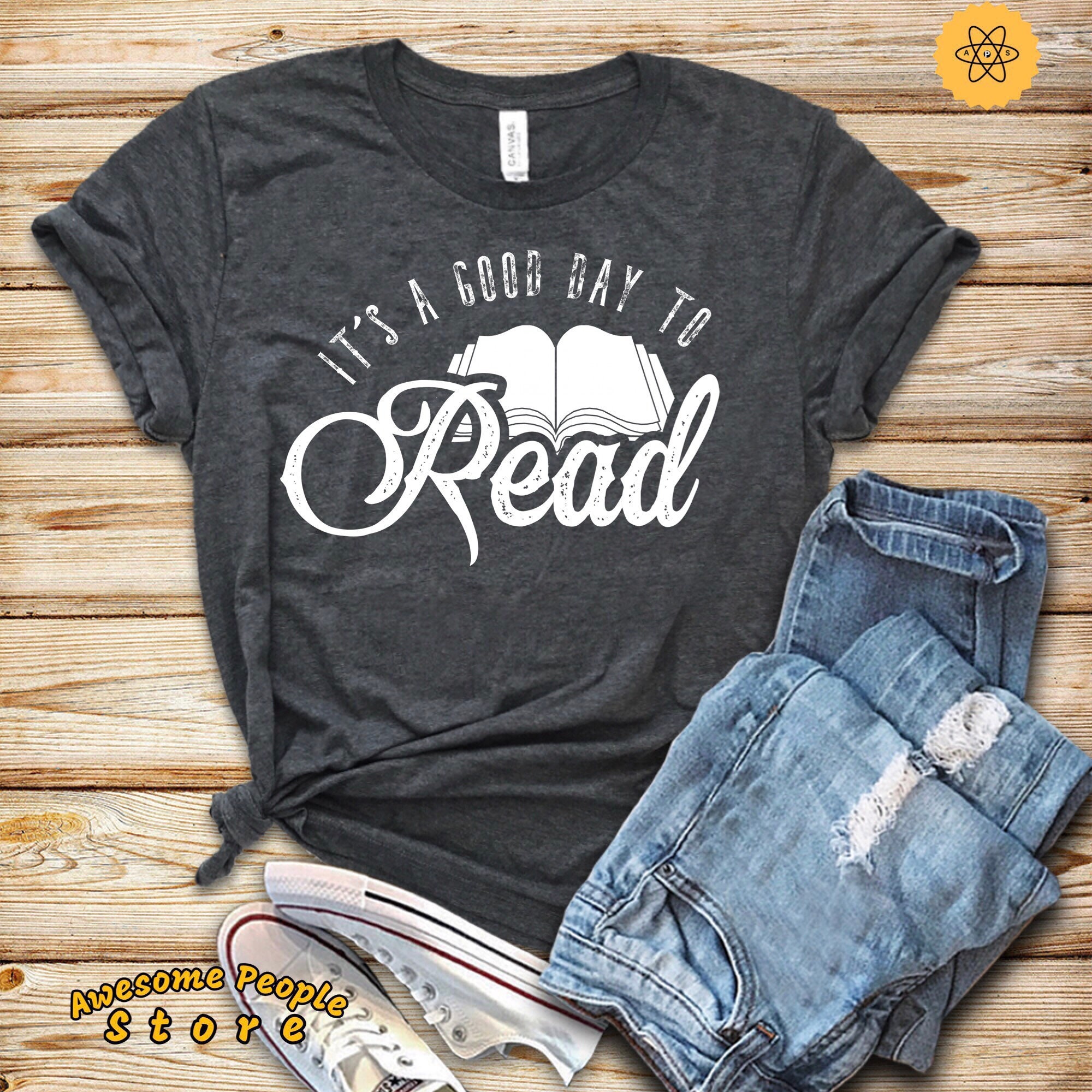 Reading Shirts, It's A Good Day To Read Shirt, Book Shirt Women, Book