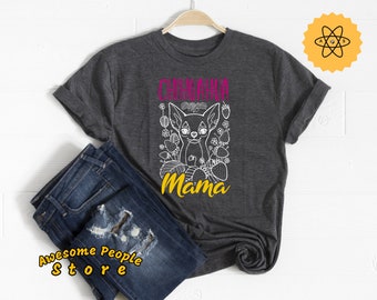 Dog Mom Shirt, Chihuahua Mama Shirt, Chihuahua Gift, Chihuahua Owner, Vintage Chihuahua, Dog Shirt, Chihuahua Lover, Sweatshirt, Hoodies