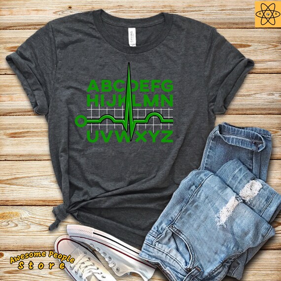 Nurse ABC's / Ekg Strip/ Ecg Strip / Sinus Rhythm / QRST wave / #NurseLife / Nurse life / Proud Nurse / Cardiology /Nursing School / Student