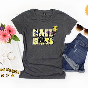 Camisa de jefe de uñas / camisa de uñas / regalo de uñas técnica / camisa de artista de uñas / regalo de artista de uñas / amante de uñas / técnico de uñas / amante de uñas