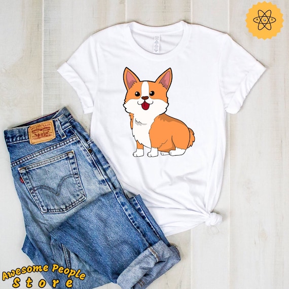 Vintage Dog Shirt, Vintage Corgi, Corgi Gifts, Corgi Clothes, Gift For Corgi Lovers, Corgi Mom, Corgi Butt, Shirt, Long Sleeve, Hoodies
