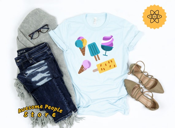 Ice Cream Shirt, Ice Cream Love Shirt, Ice Cream Gift, Ice Cream Party, Summer Shirt, Ice Cream Toppings, Dessert Tee, Ice Cream Party Theme