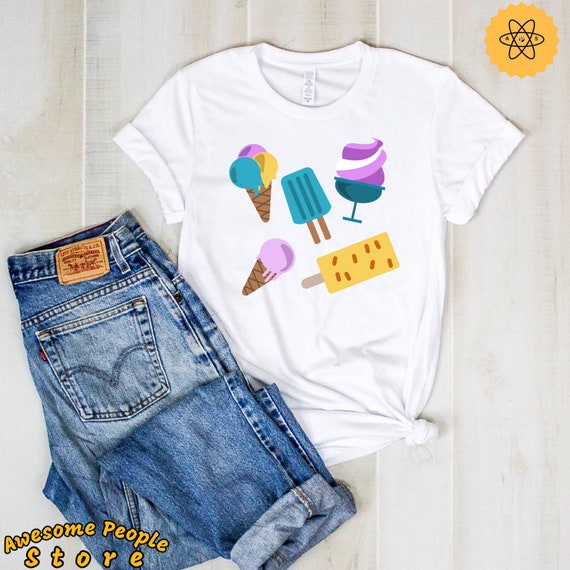 Ice Cream Love Shirt / Ice Cream Shirt / Ice Cream Party / Summer Shirt / Popsicle Shirt / Dessert Shirt / Ice Cream Party Theme