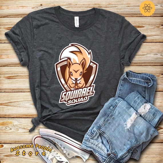 Squirrel Shirt, Squirrel Lover, Squirrel Squad Shirt, Squirrel Gift, Woodland Animal, Nature Shirt, Squirrel Accessories, Nuts Shirt, Hoodie