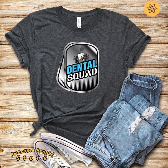 Dental Squad / RDH Registered Dental Hygienist / Dental Hygienist / Hygienist Shirt / RDH Dental Graduation / Dental Office Tee / Unisex Tee