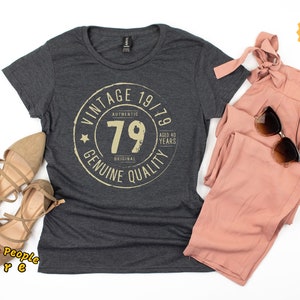 Vintage 1979 40th Birthday Gift 40 Years Old Funny T-Shirt Vintage 1979 40th Birthday Gift 40 Years Old Funny T-Shirt
