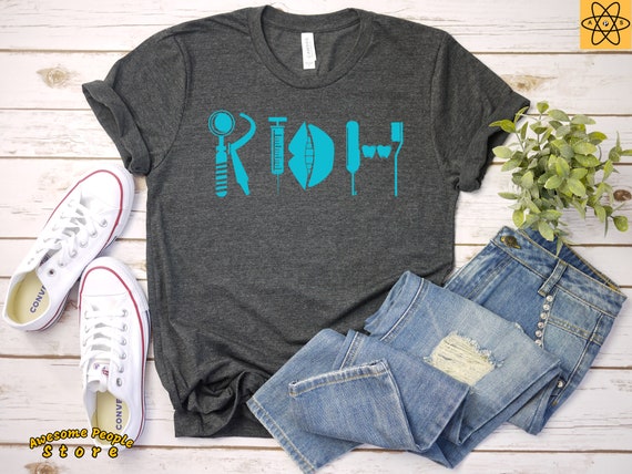 RDH Registered Dental Hygienist / Dental Hygienist / Hygienist Shirt / RDH Dental Graduation / Dental Office Tee / Unisex Tee