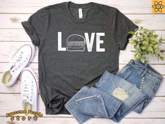 Burger Lover Shirt, Burger Fixes Everything Unisex Tee, Men's Or Women's T-Shirt, Burger Lover T Shirt, Foodie Lover, Burger Shirt, Gifts