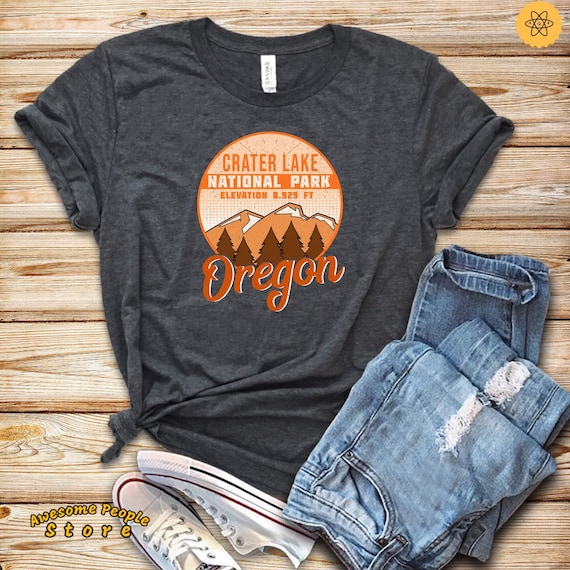 Crater Lake National Park Shirt / Oregon Hiking & Camping Adventure Gifts / Oregon Shirt / National Park Shirt