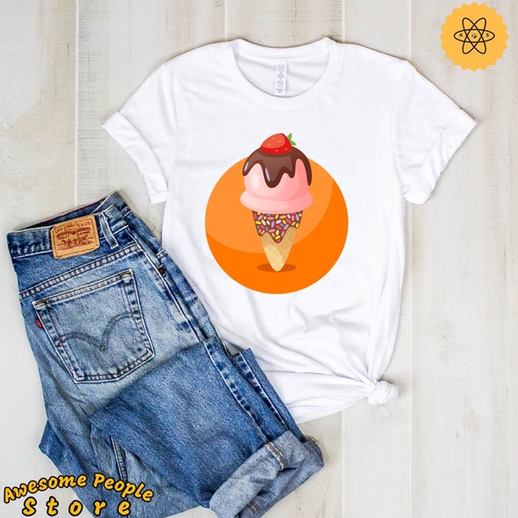 Ice Cream Shirt, Ice Cream Love Shirt, Ice Cream Gift, Ice Cream Party, Summer Shirt, Ice Cream Toppings, Dessert Tee, Ice Cream Party Theme
