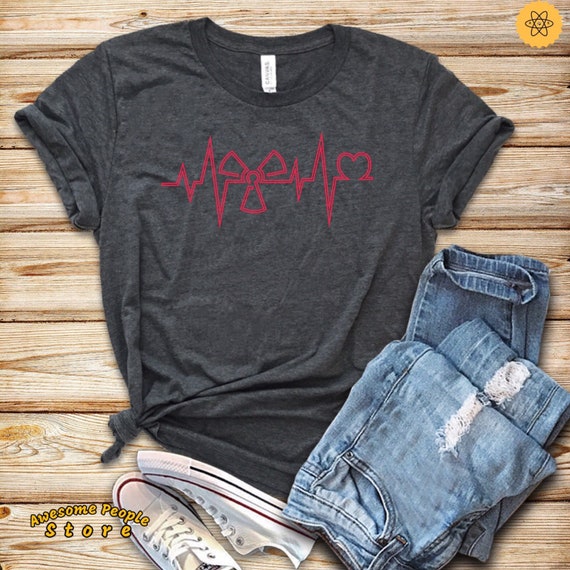 Radiology Shirt, Radiology Heartbeat, Radiology T Shirt, Radiology Tech Gift, X-Ray Tech, Radiologist Shirt, Rad Tech Graduate, X-Ray Shirt