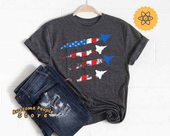 Pilot Shirt, Aircraft Mechanic, Pilot Gift, Airplane Tee, Flying Airline School, Pilot, Vintage Airplane. Pilot Copilot, American Flag Jet