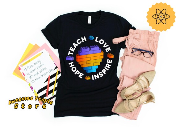 Autism Awareness Shirt / Teach Love Hope Inspire Shirt / Autism Shirt / Autism Mom / Autism Dad / Autism Support / Special Education Teacher