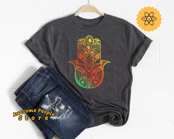 Hand Of Fatima Shirt, Hamsa, Hamsa Shirt, Hamsa Gift, Jewish Hamsa Shirt, Hamsa Hand Shirt, Hand Of Fatima Gift, Spiritual Shirt, Third Eye