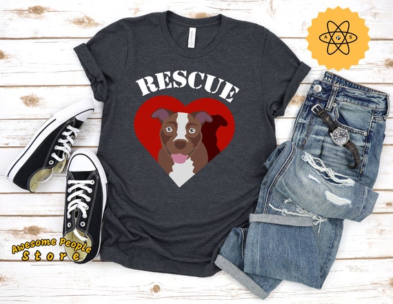 Rescue Dog Shirt, Adopt A Pet, Dog Owner Shirt, Service Dog Trainer Shirt, Service Dog Owner Shirt, Service Dog Gift, Guide Dog Shirt, Tank