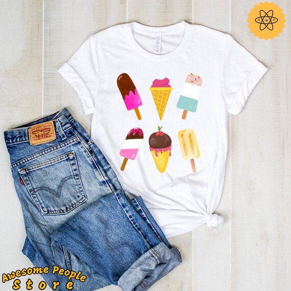 Ice Cream Love Shirt / Ice Cream Shirt / Ice Cream Party / Summer Shirt / Popsicle Shirt / Dessert Shirt / Ice Cream Party Theme