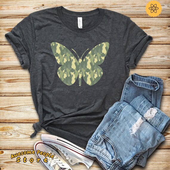 Valentine Camouflage Butterfly Shirt, XOXO Love Shirt, Valentines Gift For Her, Love Heart Shirt, Love Butterfly, Sweatshirt, Hoodies