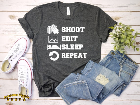 Photographer Shirt / Photograher Gift / Camera Shirt / Photography Shirt / Photography Gift / Camera Lover / Video Editor Shirt
