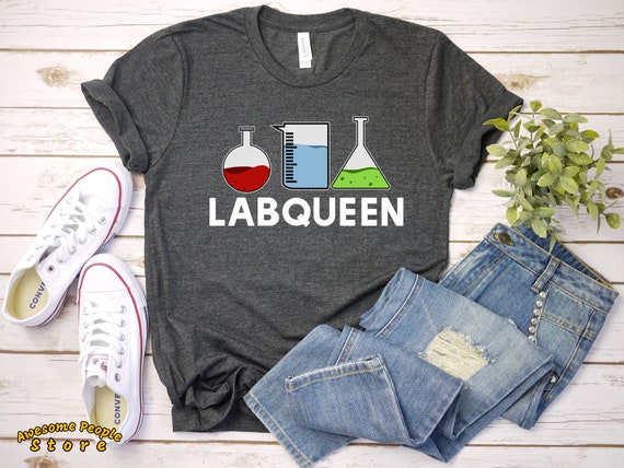 Lab Queen T-Shirt - Lab Week Scientist Lab Tech Tees Lab Queen T-Shirt - Lab Week Scientist Lab Tech Tees