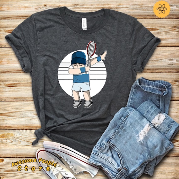 Tennis Shirt, Dabbing Tennis, Unisex Shirt, Tennis Tee, Hoodie, Love Tennis, Tennis Coach, Table Tennis Shirt, Tennis Gift, Hoodies, Dad