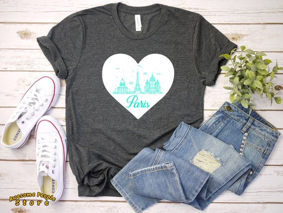 I Love Paris Shirt / Eiffel Tower Shirt / France Shirt / Paris Tshirt / Paris Shirt / Eiffel Tower T Shirt / Eiffel Tower Gifts / France Tee