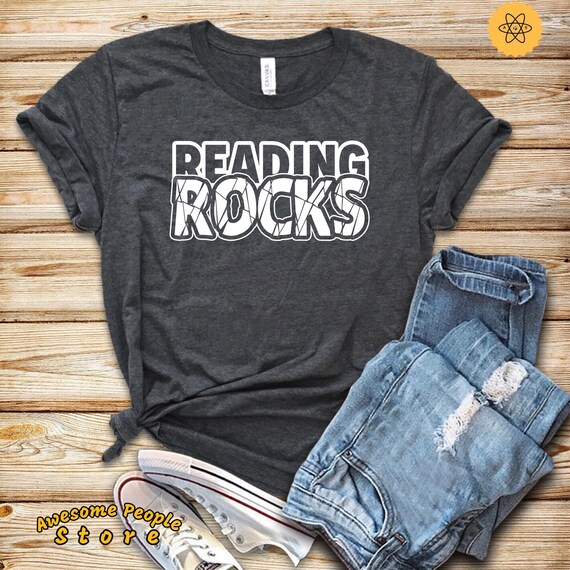 Reading Rocks, Librarian Shirt, Readers Are Leaders, Teacher Gift Shirt, Bookworm Gift Shirt, Literary Gifts, Book Shirt, Tank Top, Hoodie