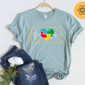 Autism Awareness, Autism Dad, Autism Mom, Stethoscope Shirt, Autism Shirt, Autism Son Shirt, Autism Support, Autism Tee, Autism Daughter