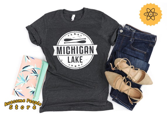 Lake T Shirt, Vacation Shirt, , Michigan State, Lake Michigan Shirt, Beach Shirts, Summer Shirts, Beach Shirt, Michigan Shirt, Michigan Gift