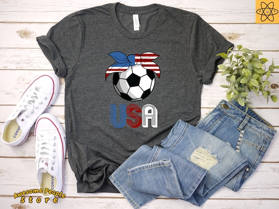 Womens Soccer Usa Tshirt France 2019 Team Womens Soccer Usa Tshirt France 2019 Team