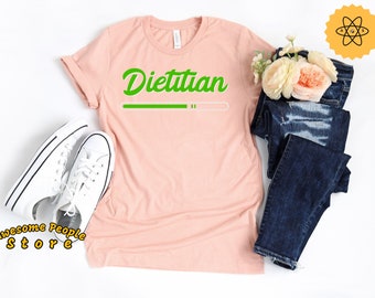 Camicia Dietitian, Camicia Nutrizionista, Amante Foodie, Salute e Dieta Camicia, Allenatore di Salute, Nutrizione Dottore, Regalo Dietitista, Regalo Nutrizionista