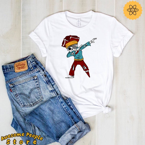 Dabbing Skeleton Pirate / Halloween T shirt / Skull Tee / Mens Tank / Racerback Tee / Kids Boys Girls Men Women / Skeleton Tee