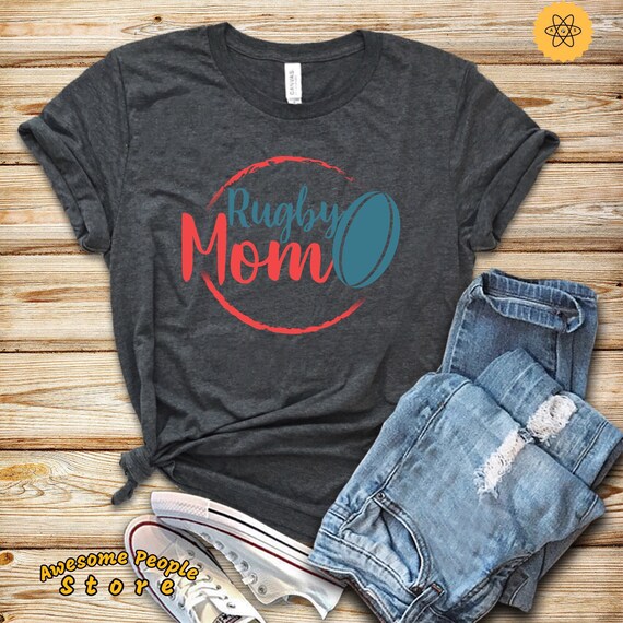 Rugby Shirt, Rugby Mom Shirt, Rugby Mom, Gift For Rugby Mom, Rugby Fan, Rugby Coach, Rugby Shirt, Hoodies, Sweatshirt, Unisex