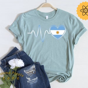 Argentinië Shirt, Argentinië Familiereis, Argentinië Reizen, Argentijnse Vriend Geschenken, Argentinië Geschenken, Voetbal Shirt, Argentinië, Voetbal Coach