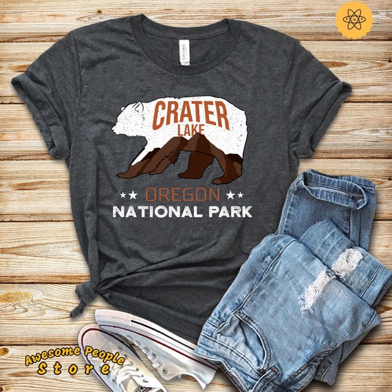 Crater Lake National Park Shirt / Oregon Hiking & Camping Adventure Gifts / Oregon Shirt / National Park Shirt