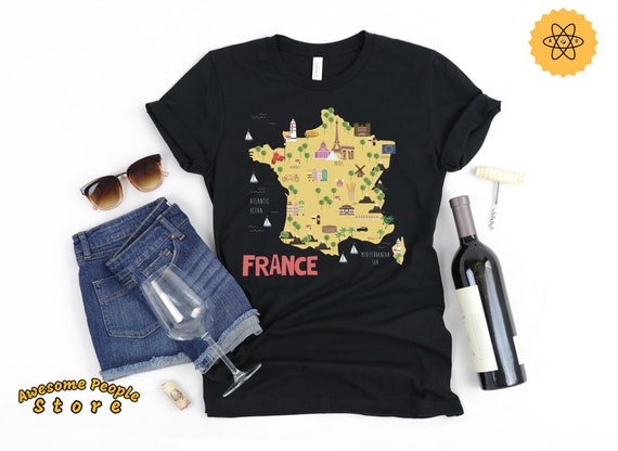 France Shirt, Trip To France, Family Trip To Paris, Family Reunion Gift Idea, Vacation To France, Viva Le France, Long Sleeve, Hoodies