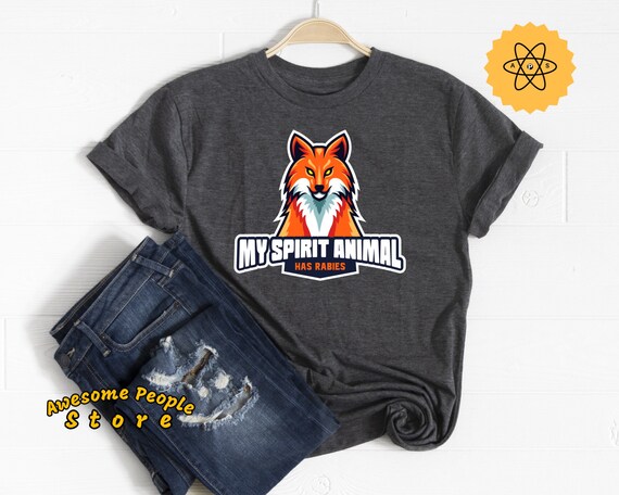 Fox Shirt, Oh For Fox Sake, My Spirit Animal Has Rabies, Gifts For Mom, Funny Saying Shirt, For Fox Sake Shirt, Hoodies, Tank Top