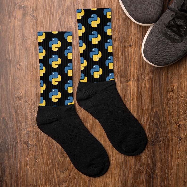 Python Socks Data Science Machine Learning AI Programmer Code | Etsy
