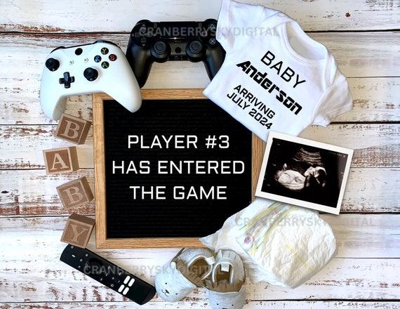 Digital Funny Video Game Player Pregnancy Announcement Player - Etsy Digital Funny Video Game Player Pregnancy Announcement Player - Etsy