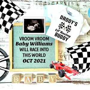 Annonce Numerique De Bebe De Motard Annonce De Grossesse De Etsy