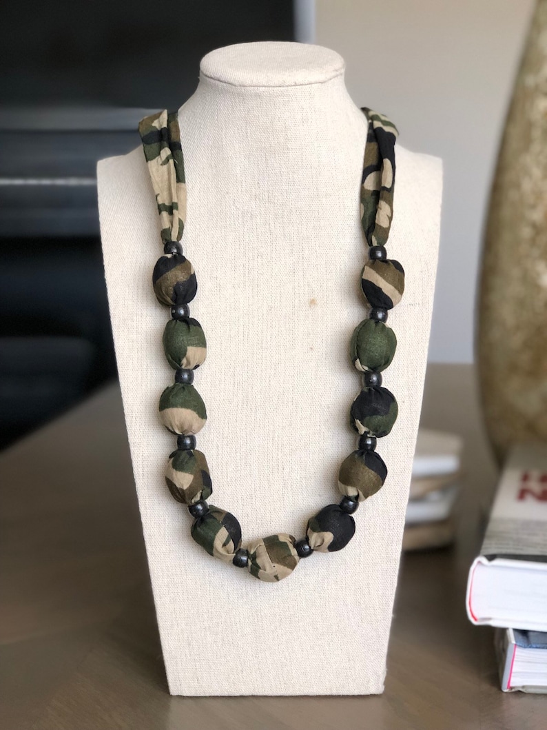 Camo Bandana Necklace