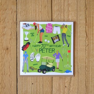 Tarjeta de golf