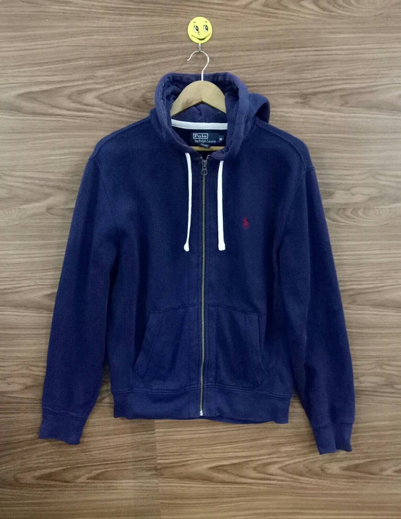 Vintage 90s Polo by Ralph Lauren zipper hoodie Med