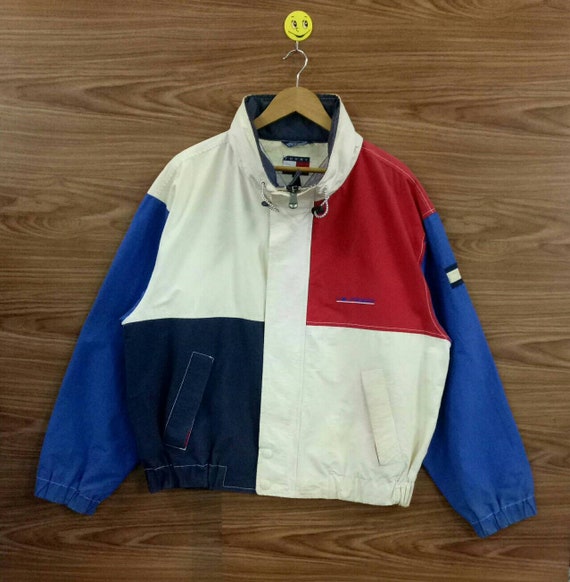 tommy hilfiger colorblock sailing jacket